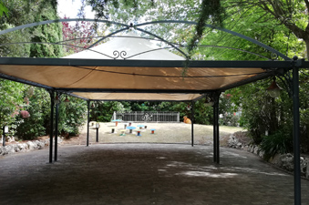 Gazebo all'aperto
